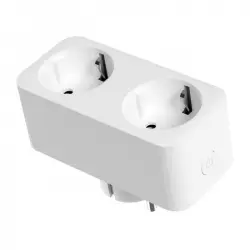 Muvit iO Enchufe Inteligente WiFi Doble con Monitor de Energía