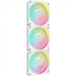Corsair PWM iCUE LINK LX120 RGB Paquete Triple 120 mm Blanco