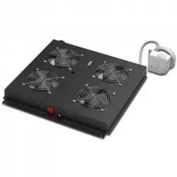 Digitus Unidad de Refrigeración de Techo para Armarios Unique & Dynamic Basic 19" Negro