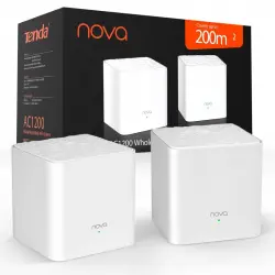 Tenda Nova MW3 Sistema WiFi Mesh Dual Band AC1200 Kit 2 Unidades