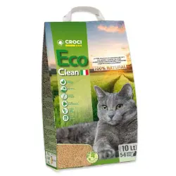 Croci Eco Clean arena ecológica para gatos - 10 l (aprox. 4,1 kg)