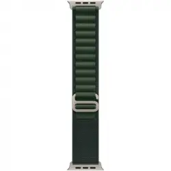 Apple Correa Loop Alpine Verde Oscuro/Titanio Natural 49mm Talla L