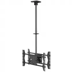 Equip 650370 Soporte de Techo para 2 Pantallas 32"-65" VESA 600x400 Max 80Kg