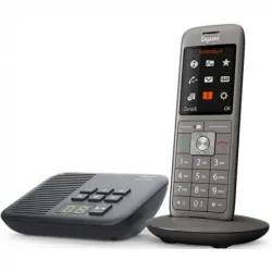 Gigaset CL660A Teléfono Inalámbrico con Contestador Gris Metálico