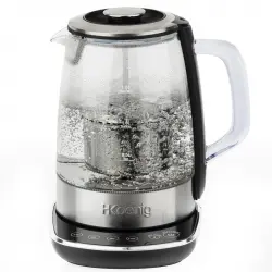HKoenig TI600 Tetera Eléctrica 1.5L 2200W Acero Inoxidable