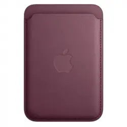 Apple Cartera de Trenzado Fino con MagSafe Rojo Mora para iPhone