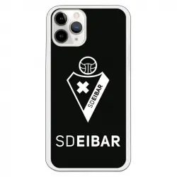 Funda Licencia Oficial SD Eibar Escudo Fondo Negro para iPhone 11 Pro