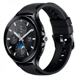Xiaomi Watch 2 Pro 4G LTE Reloj Smartwatch de Caja Negra con Correa de Fluocarbono Negra