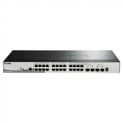 D-Link DGS-1510-28P Switch Gestionable 24 Puertos Gigabit PoE + 2 SFP 1000 Mbps + 2 10G SFP+