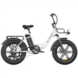 Engwe L20 Bicicleta Eléctrica 250W 60km Autonomía Blanca
