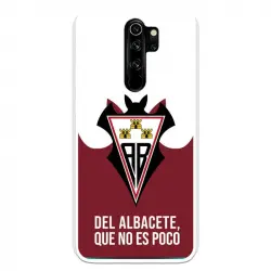 Funda Licencia Oficial Albacete Balompié Escudo del Albacete que no es Poco para Xiaomi Redmi Note 8 Pro