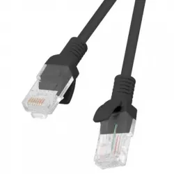 Lanberg Cable de Red RJ45 UTP Cat.6 1m Negro