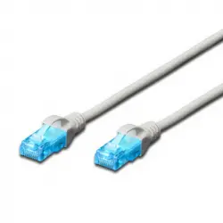 Digitus Cable de Red RJ45 U/UTP Cobre Cat.5e 15m Gris