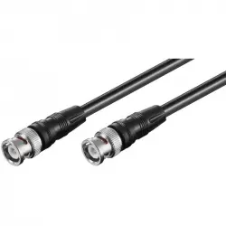Goobay Cable BNC a RG58 Macho/Macho 50cm Negro