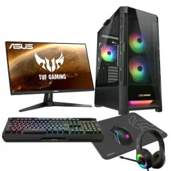 Epical-Q Pack Gplus52 Intel Core i7-12700F/32GB/1TB SSD/RTX 4060 + Monitor 24" FHD 165Hz + Combo Gaming