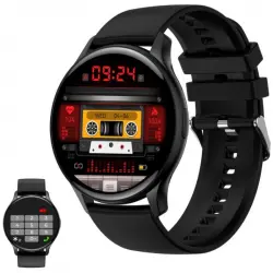 Ksix Core Smartwatch Pantalla Amoled 1.43" Sumergible Negro