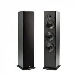 Polk Audio T50 Pareja de Altavoces de Pie Negros