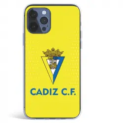 Funda del Cádiz Fondo Amarillo Licencia Oficial Cádiz CF para iPhone 12