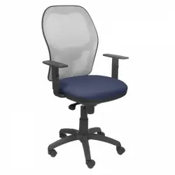 Piqueras y Crespo Jorquera Silla Malla Gris Asiento Bali Azul Marino