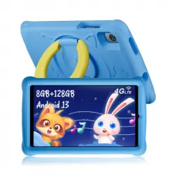 Blackview Tab 60 Kids 8.68" IPS HD+ 8/128GB Tablet para Niños 4G LTE+WiFi Azul