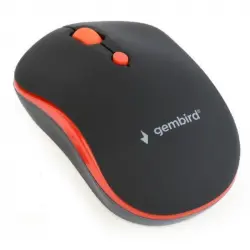Gembird MUSW-4B-03-R Ratón Óptico Inalámbrico 1600 DPI Negro