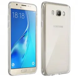 Avizar Funda Protectora de Silicona Transparente Ultrafina para Samsung Galaxy J5 2016