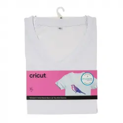 Cricut Infusible Ink Camiseta Blanca de Mujer Talla XL
