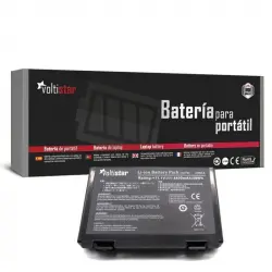Voltistar Batería para Asus P50/P81/K70/X65/X70/X5D/X5E/X5C/X5J/X8B/X8D/K40IJ/K40IN