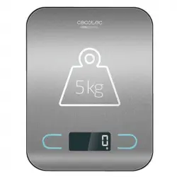 Cecotec CookControl 8000 Báscula de Cocina de Precisión Digital Acero Inoxidable