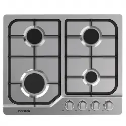 Infiniton GAS419H Encimera de Gas 4 Zonas 60cm Inox