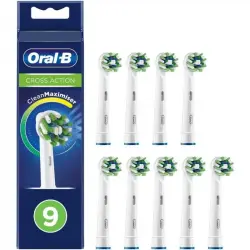 Oral-B Pack de 9 Cabezales para Cepillo de Dientres Eléctrico