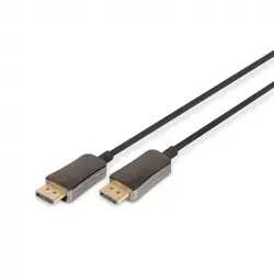 Digitus Cable de Fibra Óptica DisplayPort UHD 8K Macho/Macho 10 m Negro