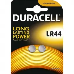 Duracell LR44 2 Pilas de Botón 1.5V