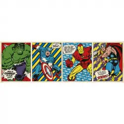 Erik Póster de Puerta Marvel Comics Tríptico 158x53cm