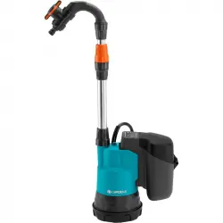 Gardena Set Bomba de Depósito de Aguas Pluviales de Batería 2000/2 18V P4A
