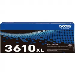 Tóner Original Brother TN3610XL Negro