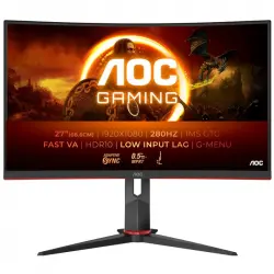 AOC C27G2Z3/BK 27" LED Fast VA FullHD 280Hz 1ms Curva