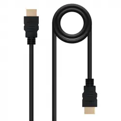 Nanocable Cable HDMI Alta Velocidad HEC Macho/Macho 1.5m Negro