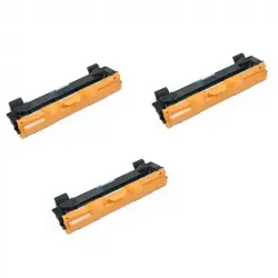ZipZap Tóners Compatibles Brother TN1050 Negro Pack 3