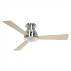 CasaFan Eco Pallas 116 BN-AH/BU Ventilador de Techo Ecológico con Motor Luz Mando y Aspas Reversibles 20W