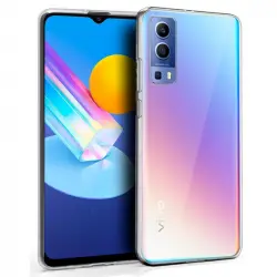 Cool Funda Silicona Transparente para Vivo Y72 5G
