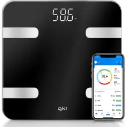 GKL Beauty FITBLUE300 Báscula Inteligente Negra