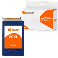 Pccom Essential HP 22XL Cartucho Tinta Compatible Tricolor