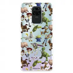 Funda Oficial de Disney Muñecos Toy Story Siluetas para Xiaomi Redmi Note 9