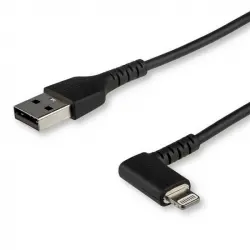 Startech Cable Lightning a USB en Ángulo Acodado 2m Negro