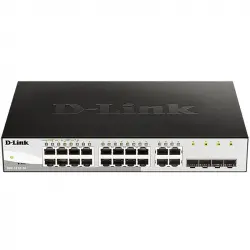 D-Link DGS-1210-16 Switch Smart Gestionable 16 Puertos Gigabit + 4 Puertos Combo SFP
