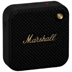 Marshall Willen Altavoces Inalámbricos Bluetooth IP67 Carga Rápida Negro