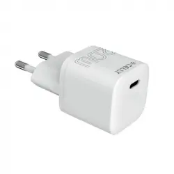 Celly Cargador de Pared Ultra Compacto 20W Blanco