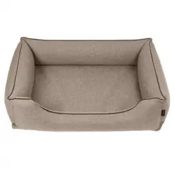 Cama Para Perros Cesta Para Perros Mestizo Mallorca Standard 80x60 Cm Color Beige/negro