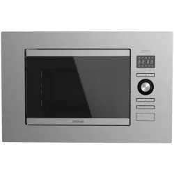 Cecotec GrandHeat 2090 Built-In Steel Microondas Integrable 20L 800W Acero Inoxidable